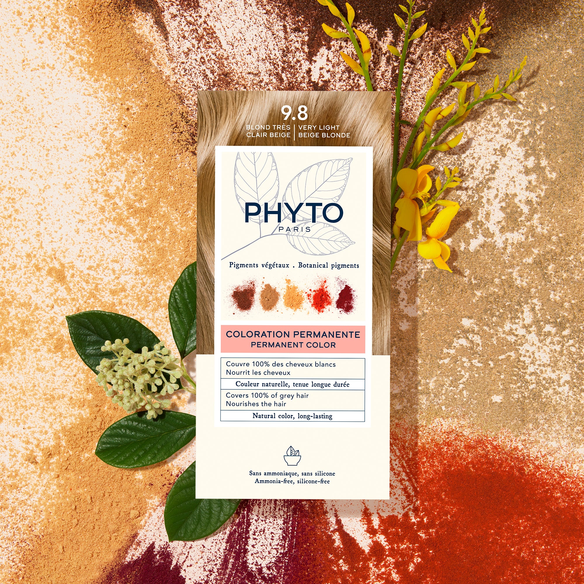 Imagen del producto 9.8 Rubio Muy Claro Beige de Phyto Profesional