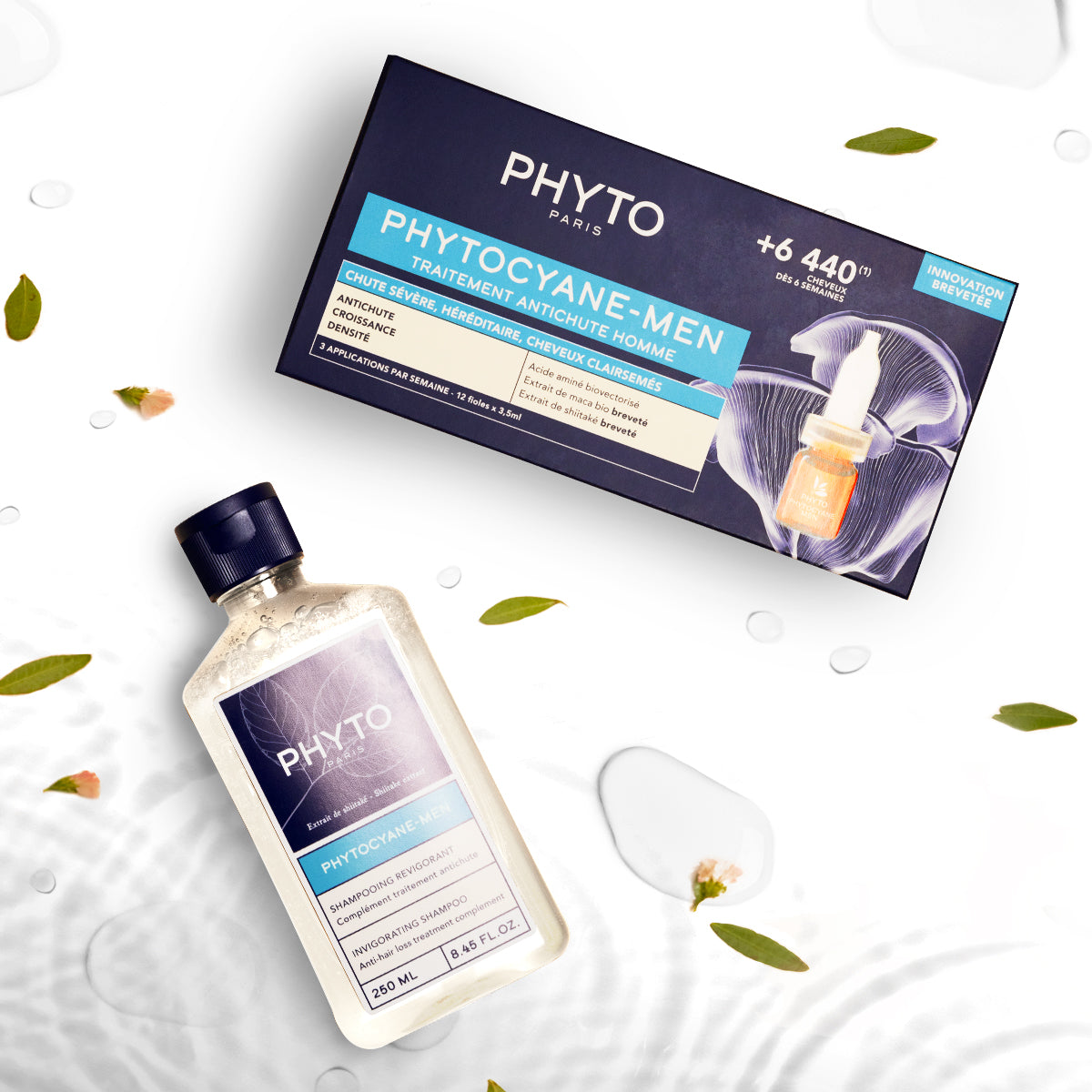Imagen del producto Shampoo Vigorizante Anticaida Hombre 250Ml de Phyto Profesional