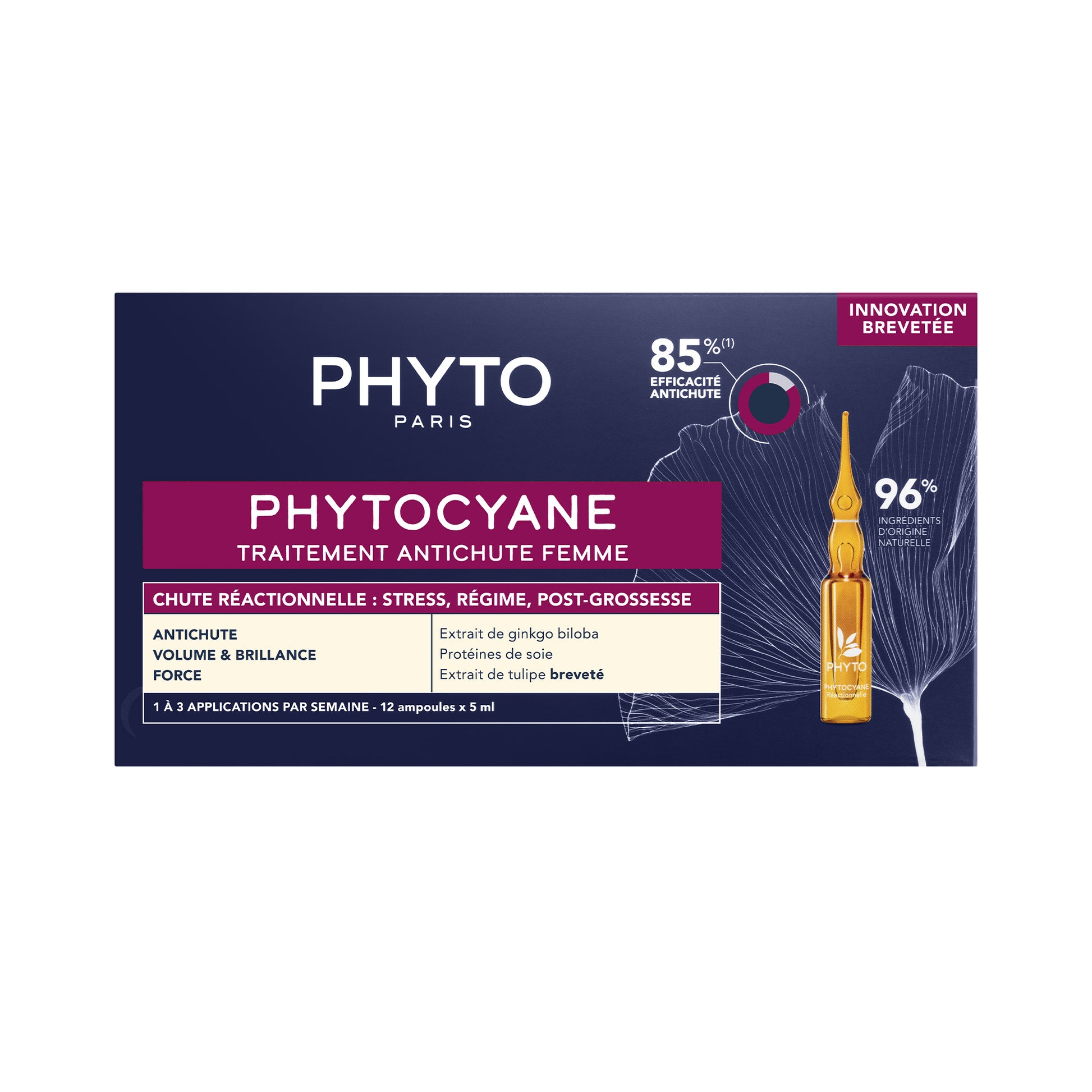 Imagen del producto Phytocyane Tratamiento Anticaída Progresiva Mujer 5Ml de Phyto Profesional
