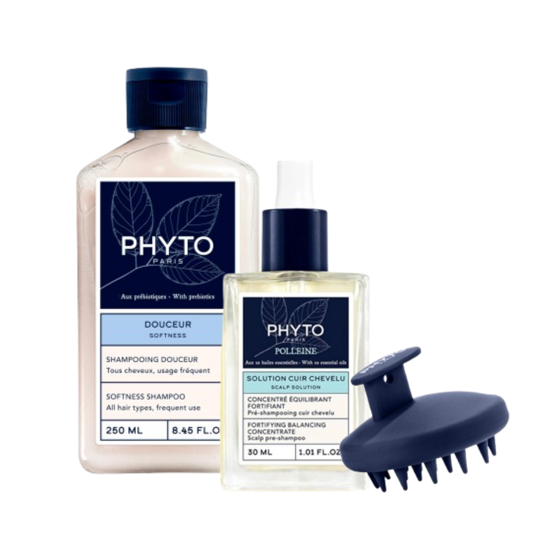 SET SHP SUAV 250+ POLLEINE 30ML + SCALP BRUSH