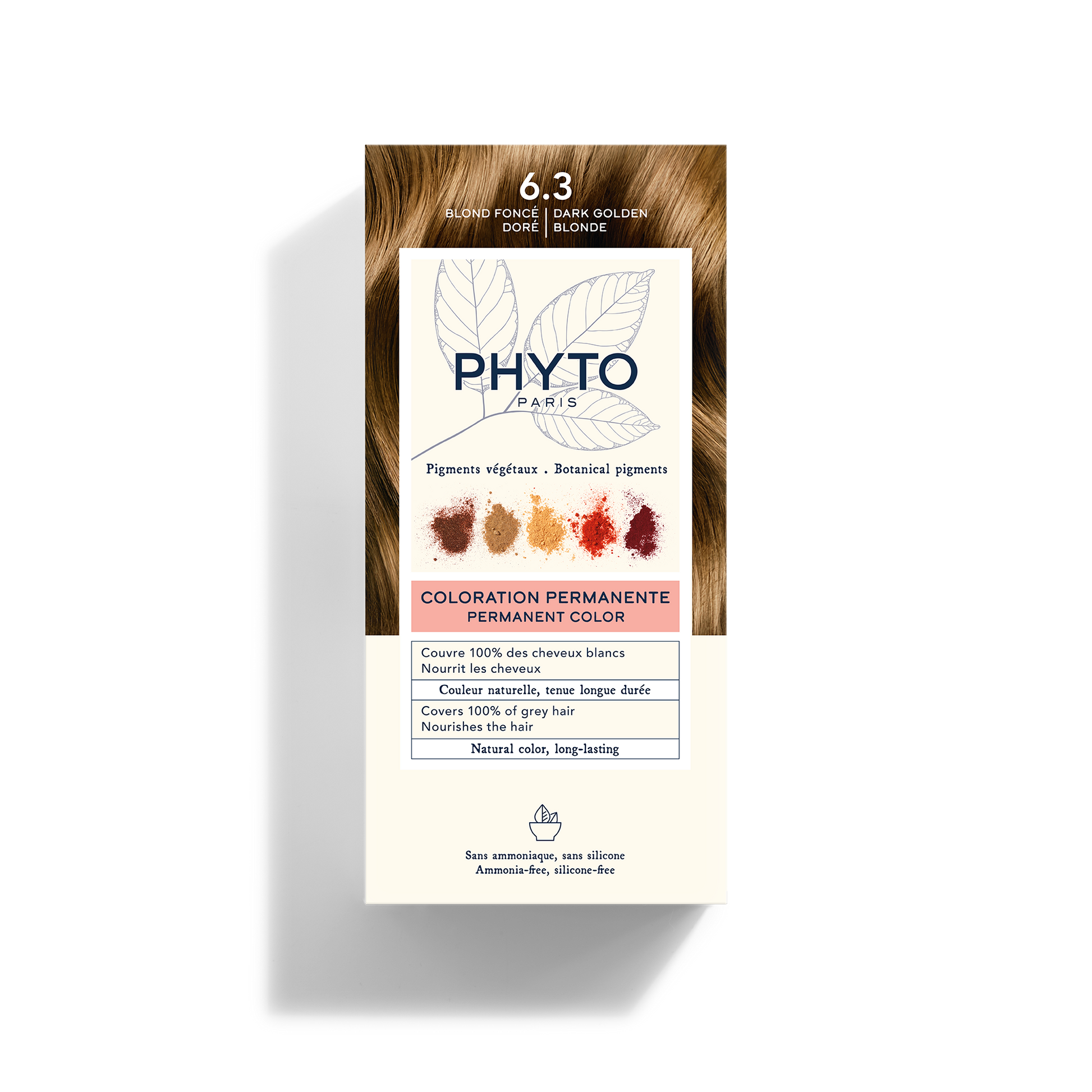Imagen del producto 6.3 Rubio Oscuro Dorado de Phyto Profesional